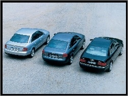 B5, Audi A8, D2, Audi A6, Audi A4, C5